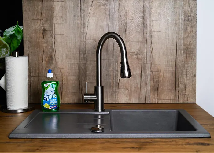 Apartment At Park, Luxurioese Mit Terrasse Und Parkplatz Im Herzen Von *